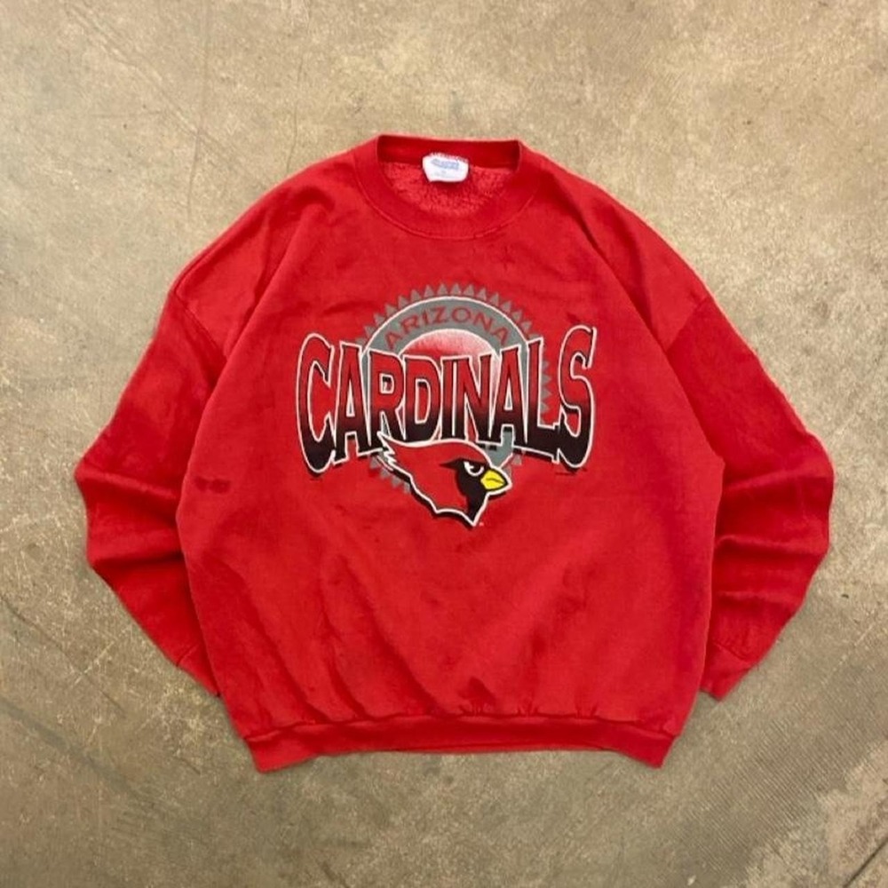 Vintage 90s Arizona Cardinals NFL CSA Crewneck Sweatshirt Size XXL